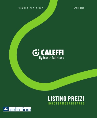 caleffi - listino idrotermosanitario 2025